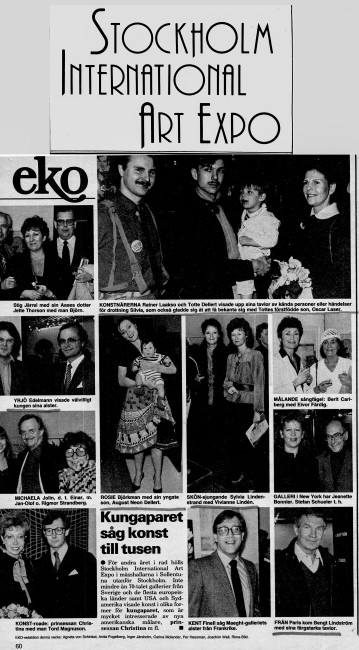 1982 Opening article from Art Expo